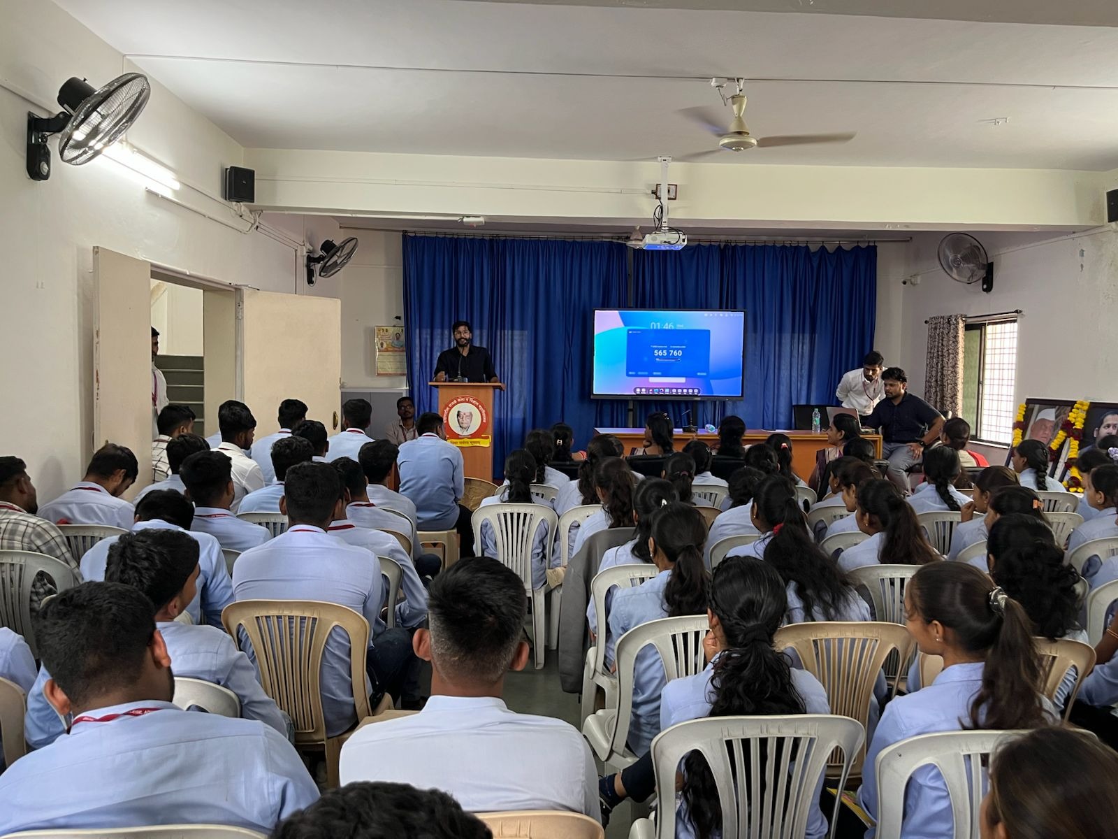 Soft skills session at Adinath Nagar